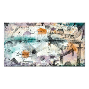 In the Realm of Air Paul Klee Poster