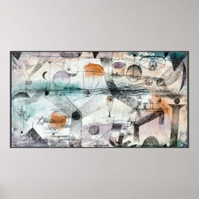 In the Realm of Air – Paul Klee Poster (Front)
