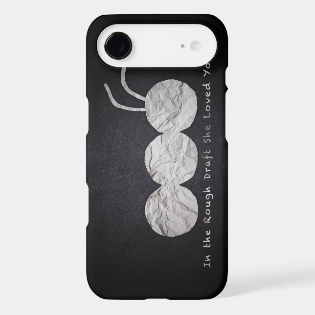 "In The Rough Draught   She Loved You" Phone Case (Back)
