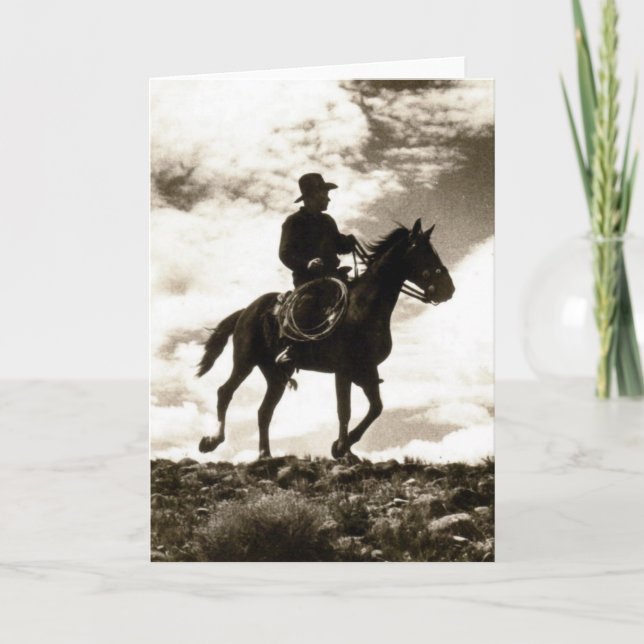 In The Saddle Card (Front)