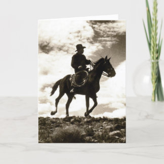 In The Saddle Card