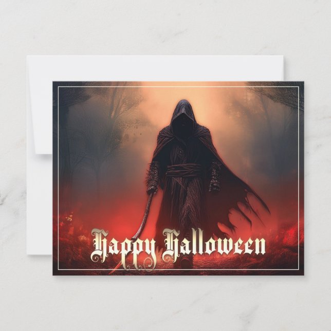 In the shadow of the Grim Reaper - Halloween (Front)
