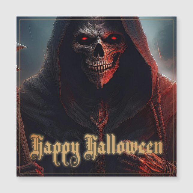 In the shadow of the Grim Reaper - Halloween (Front)