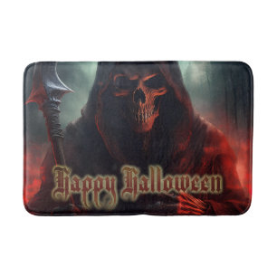 In the shadow of the Grim Reaper - Halloween Bath Mat