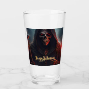 In the shadow of the Grim Reaper - Halloween Glass