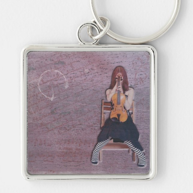 In The Shadows of Music Key Ring (Front)