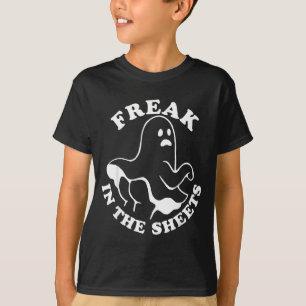 In The Sheets Funny Halloween Boo Ghost T-Shirt