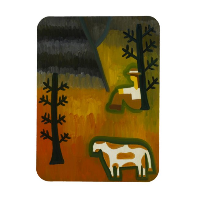 In the Silence of the Mountain 2007 Magnet (Vertical)