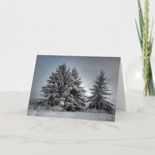 In The Spirit OF winter Card (Front)