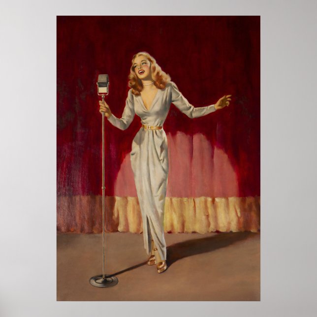 In the Spotlight Pin-Up Poster (Front)