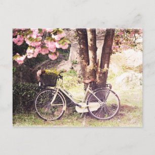 In the spring garden postcard