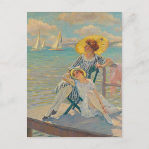 In the Sun   Edward Cucuel Postcard