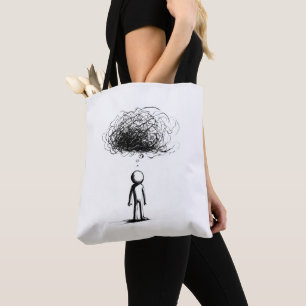 In The Thought Cloud Tote Bag