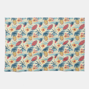 In The Tropics, Time Seems To Slow Down Tea Towel