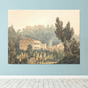 In the Valley Near Vietri Canvas Print