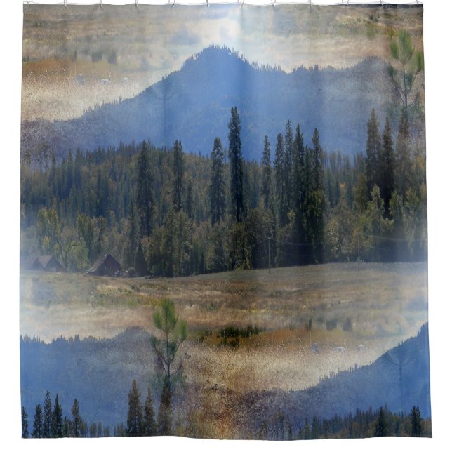In the Valley.... Shower Curtain (Front)