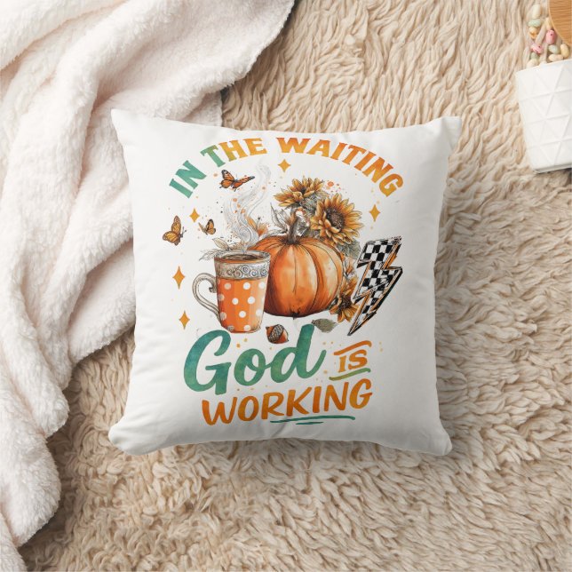 In The Waiting...  Cushion (Blanket)
