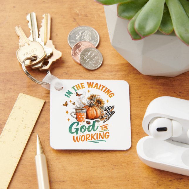 In The Waiting...  Key Ring (Desk)