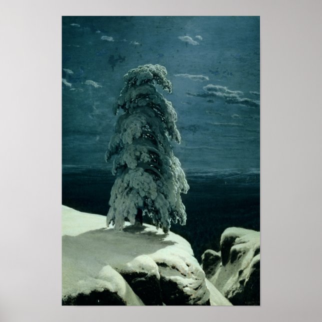 In the Wild North, 1891 Poster (Front)