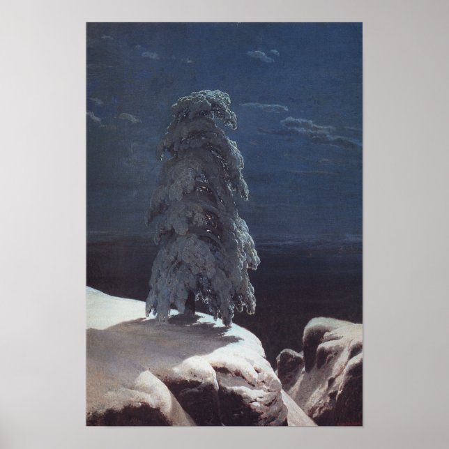 In The Wild North Ivan Shishkin Poster (Front)