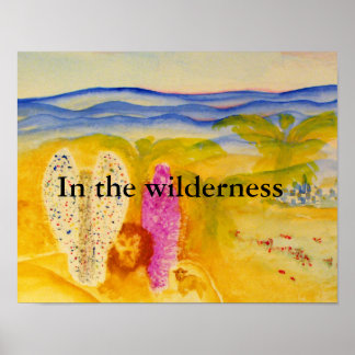 In the wilderness poster