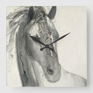 In the Wind I Square Wall Clock