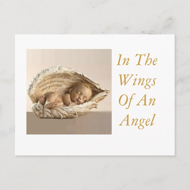 In The Wings Of An Angel Postcard (Front)