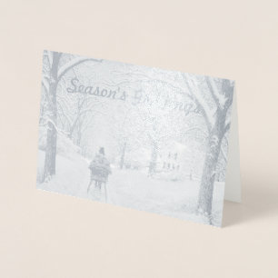 In the Woods Season's Greetings Card