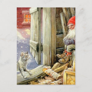 “In the Woodshed” by Jenny Nystrom Postcard