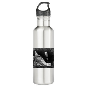 In the Zeppelin Shed, Leipzig - Joseph Pennell 710 Ml Water Bottle