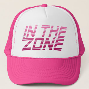 IN THE ZONE custom hat