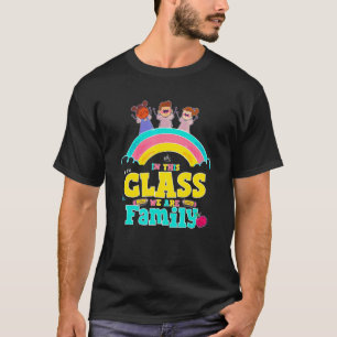 In This Class We Are Family Student Teacher Back T T-Shirt