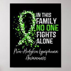 In This Family Fights Alone Non-hodgkin Lymphoma Poster
