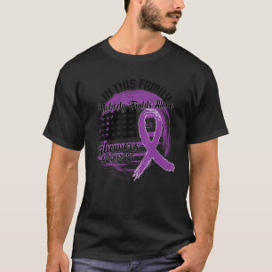 In This Family No One Fight Alone Alzheimeru2019s  T-Shirt