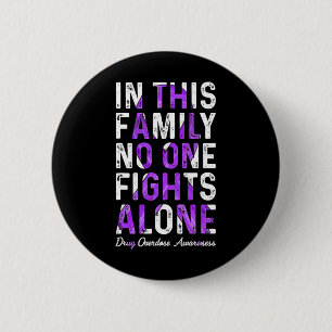 In This Family Nobody Fight Alone Drug Overdose Aw 6 Cm Round Badge
