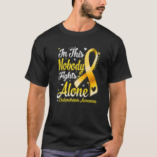 In This Family Nobody Fight Alone Endometriosis Aw T-Shirt