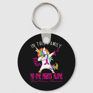 In This Family Nobody Fights Alone Breast Cancer A Key Ring
