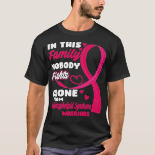 In This Family Nobody Fights Alone Team Antiphosph T-Shirt