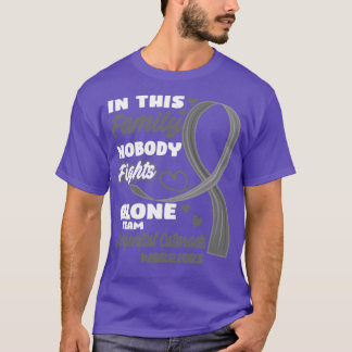 In This Family Nobody Fights Alone Team Congenital T-Shirt