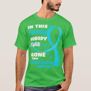 In This Family Nobody Fights Alone Team Ectodermal T-Shirt