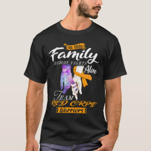 In This Family Nobody Fights RSD CRPS Alone Team R T-Shirt