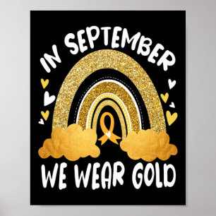 In This Family We All Fight Childhood Cancer Survi Poster