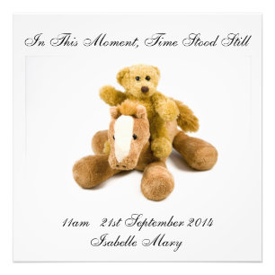 In this moment, time stood still - Ted and Horse Photo Print