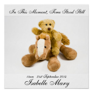 In this moment, time stood still - Ted and Horse Poster