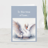 In this Time of Loss, Scripture Comfort Swan