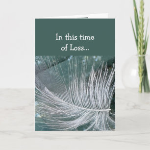 In this Time of Loss, Scripture God's Peace Card
