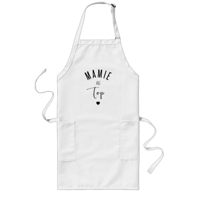 IN TOP FORM GRANNY LONG APRON (Front)