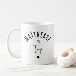 In top form mistress coffee mug
