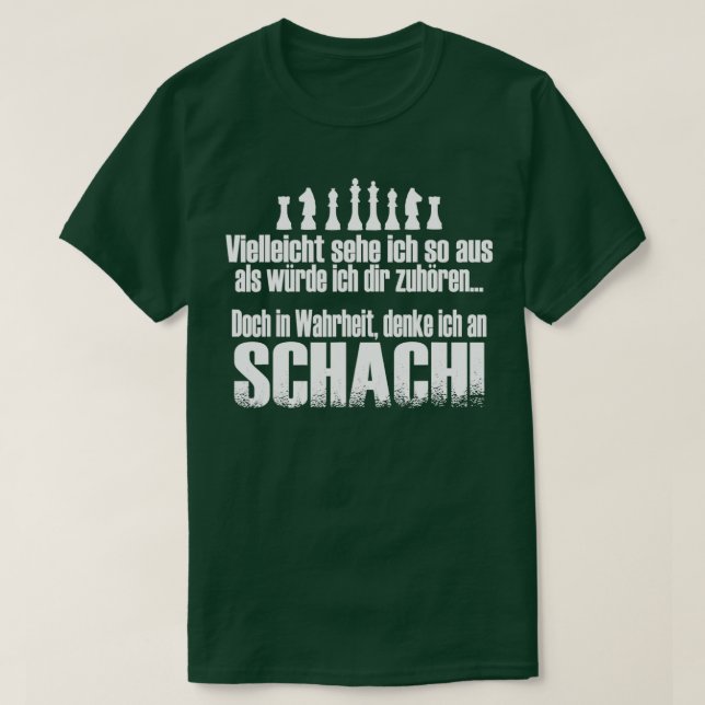 In truheit ich an chess T-Shirt (Design Front)