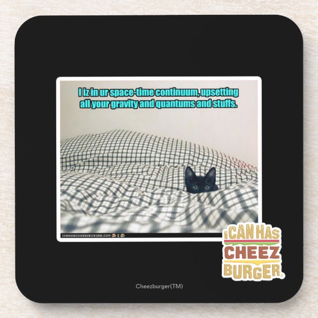In ur Space Time Continuum Coaster (Front)